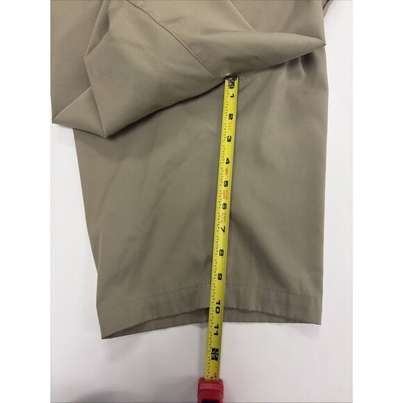 Nike Golf Dri Fit Shorts Khaki Mens 28 Pleated - Picture 7 of 7